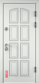 Входные двери МДФ в Протвино «Белые двери МДФ»
