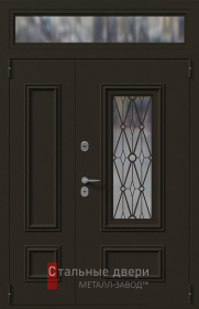 Входные двери МДФ в Протвино «Двери МДФ со стеклом»