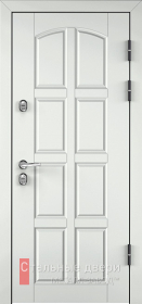 Входные двери МДФ в Протвино «Белые двери МДФ»